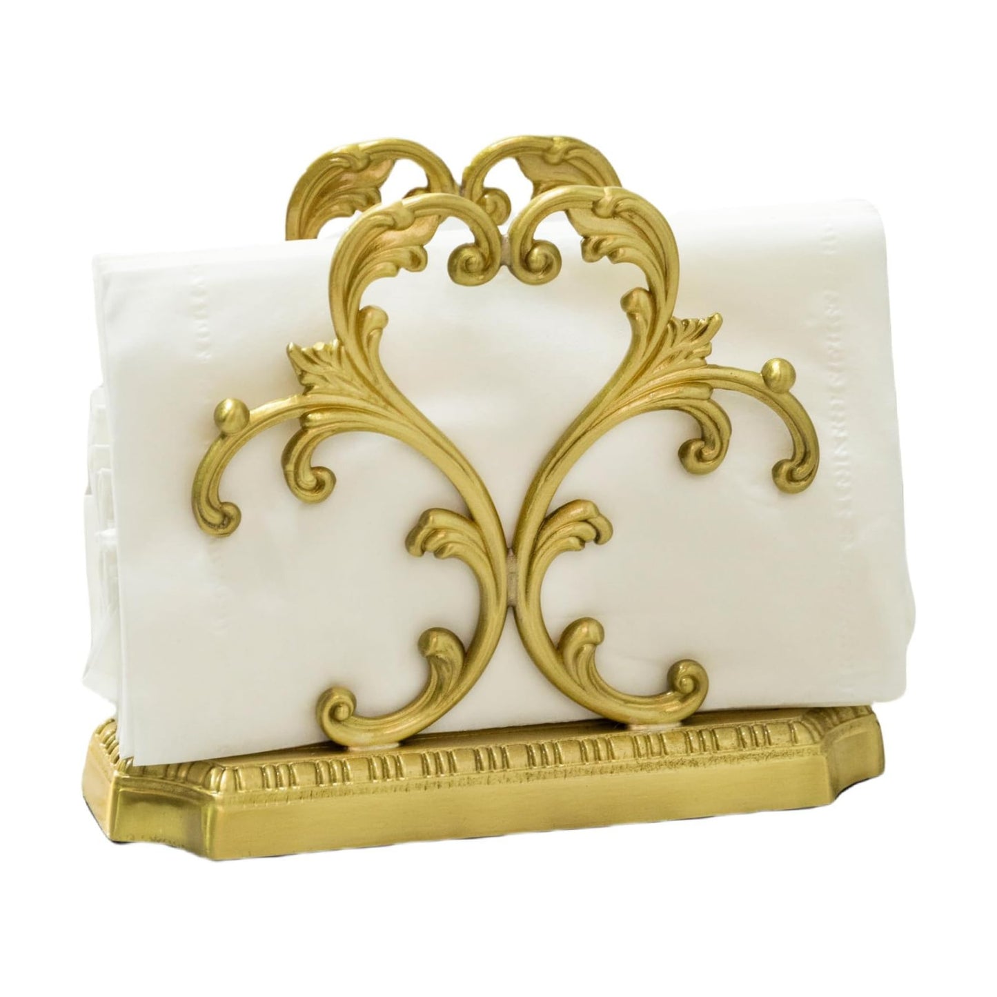 Brass Napkin Holders for Paper Napkins & Kitchen Dining & Countertops / Gold Napkin Holder