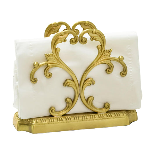 Brass Napkin Holders for Paper Napkins & Kitchen Dining & Countertops / Gold Napkin Holder