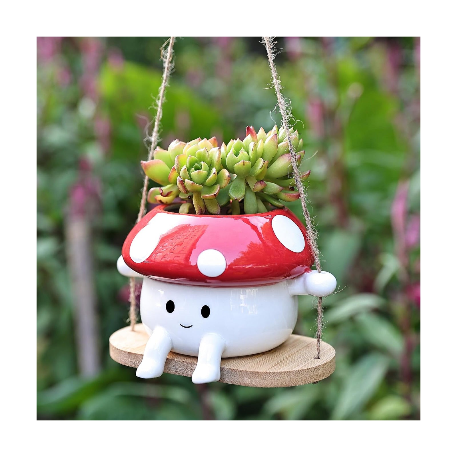 Ceramic Swing Face Planter