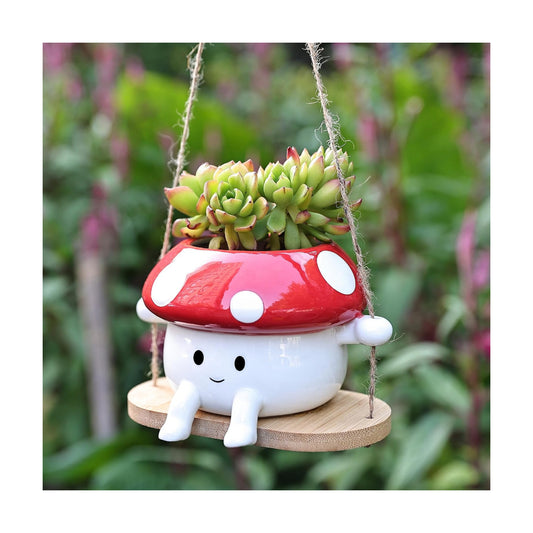 Ceramic Swing Face Planter