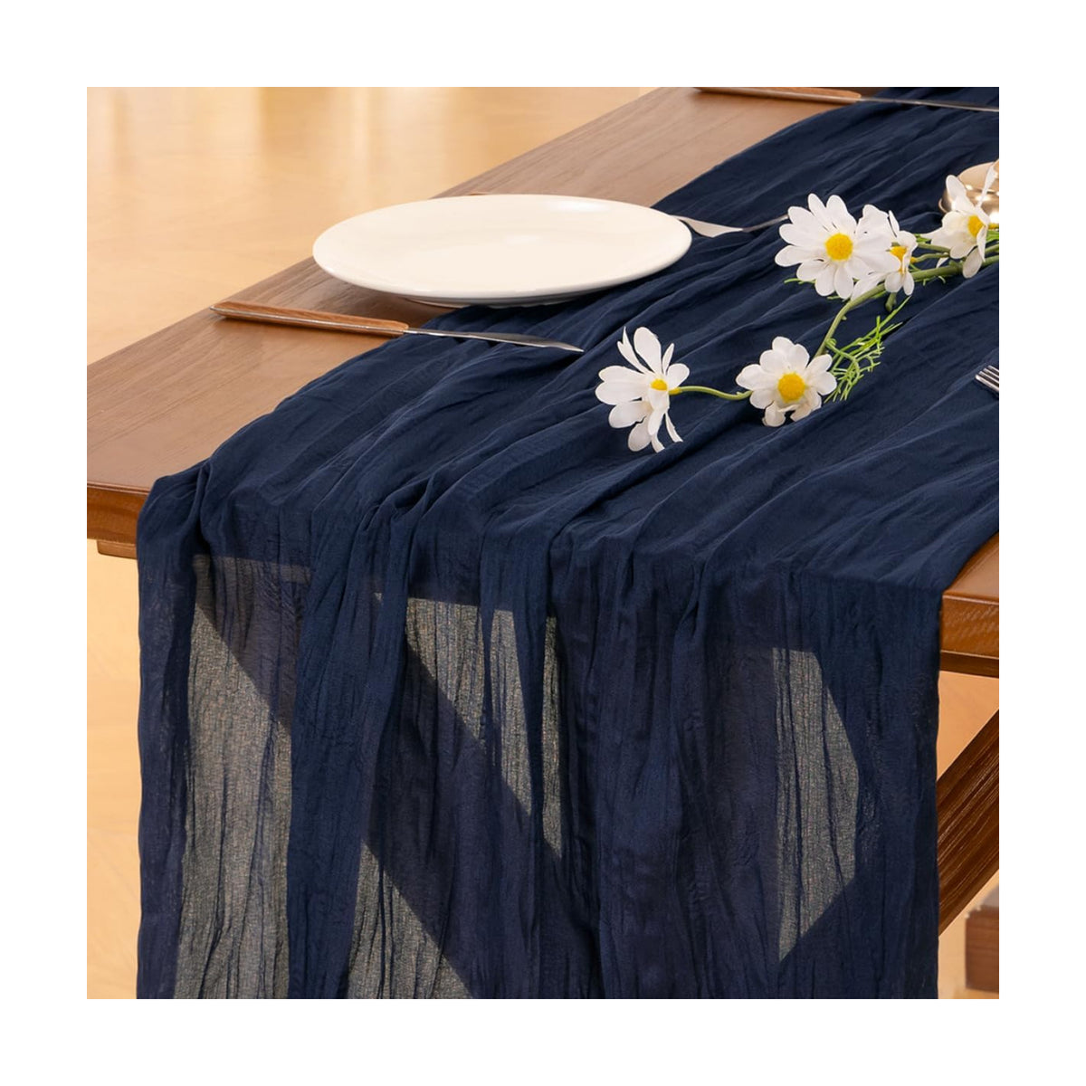 Cheesecloth Table Runner Fall Boho Wedding Birthday Party Home Decor