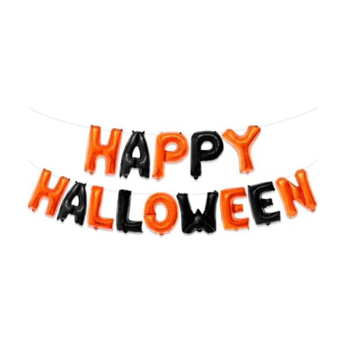 KatchOn Happy Halloween Balloon Banner – 16 Inch, Halloween Decorations