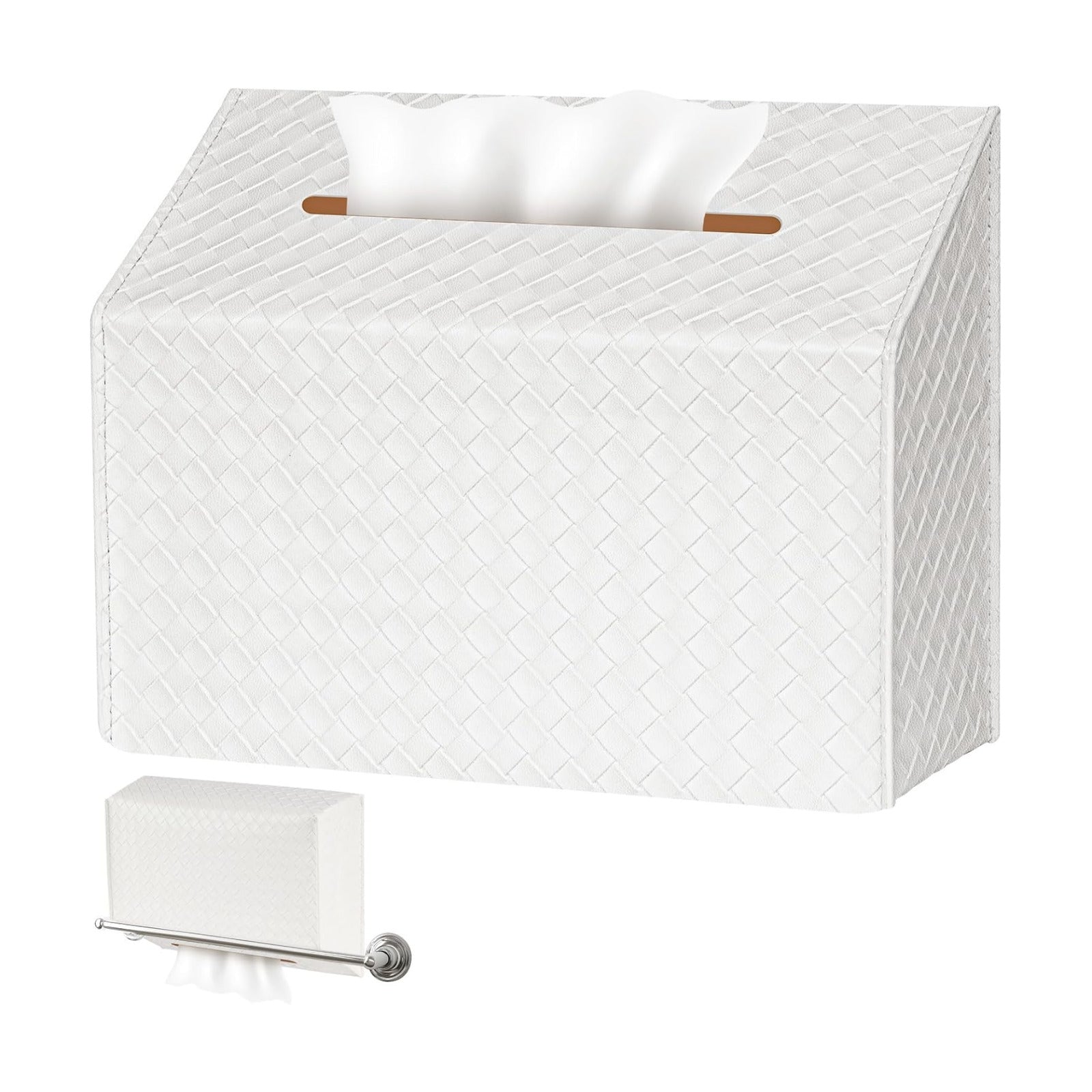 Versatile Design for Countertops and Towel Racks / White