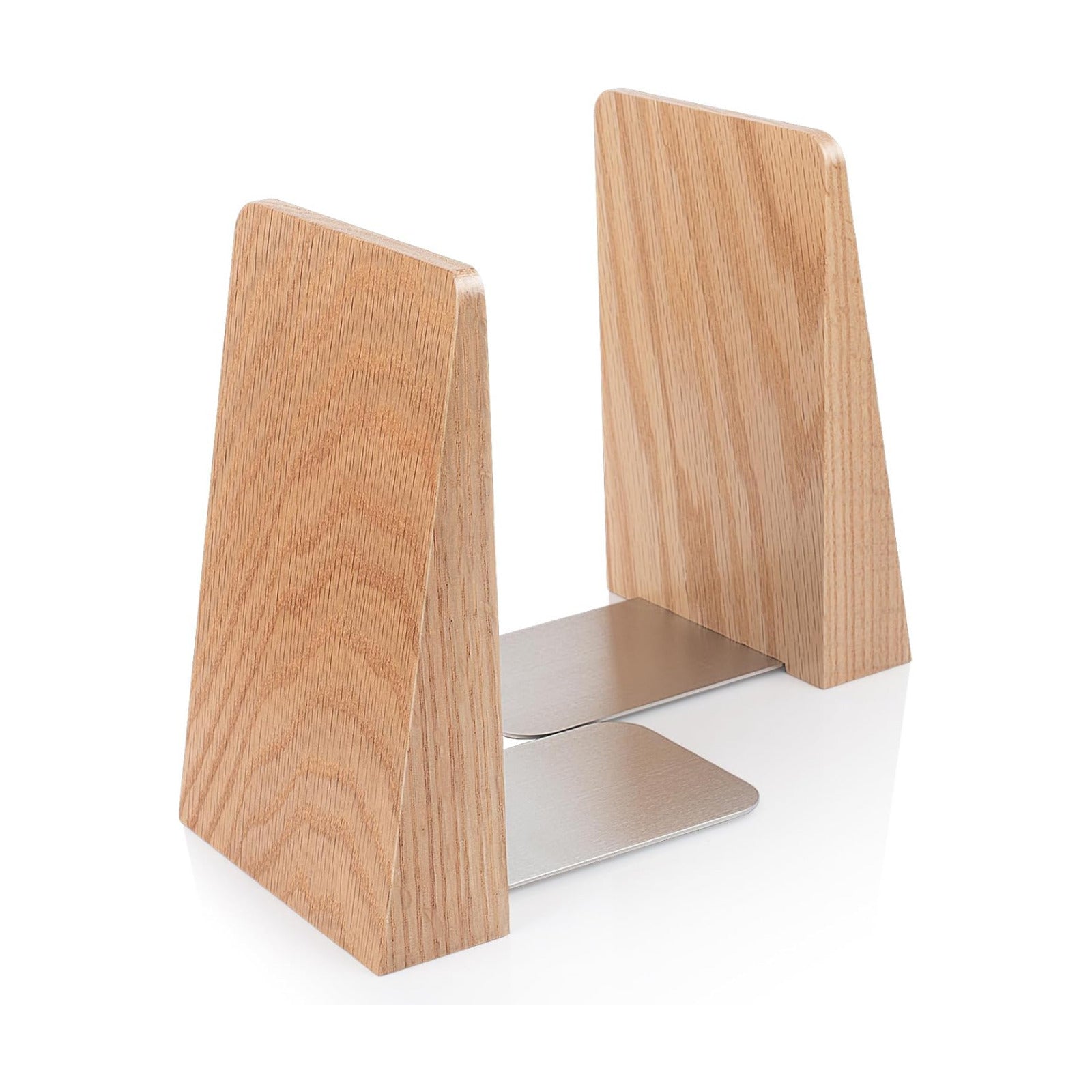 Red Oak Book Ends Heavy Duty Handmade Book Ends / Large Red Oak Wood