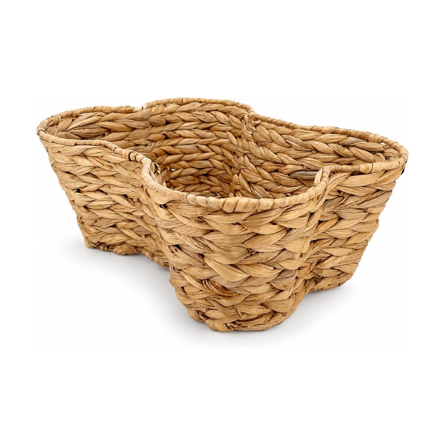 Wicker Pet Toy Bin Organizer / 17 x 13 / Regular