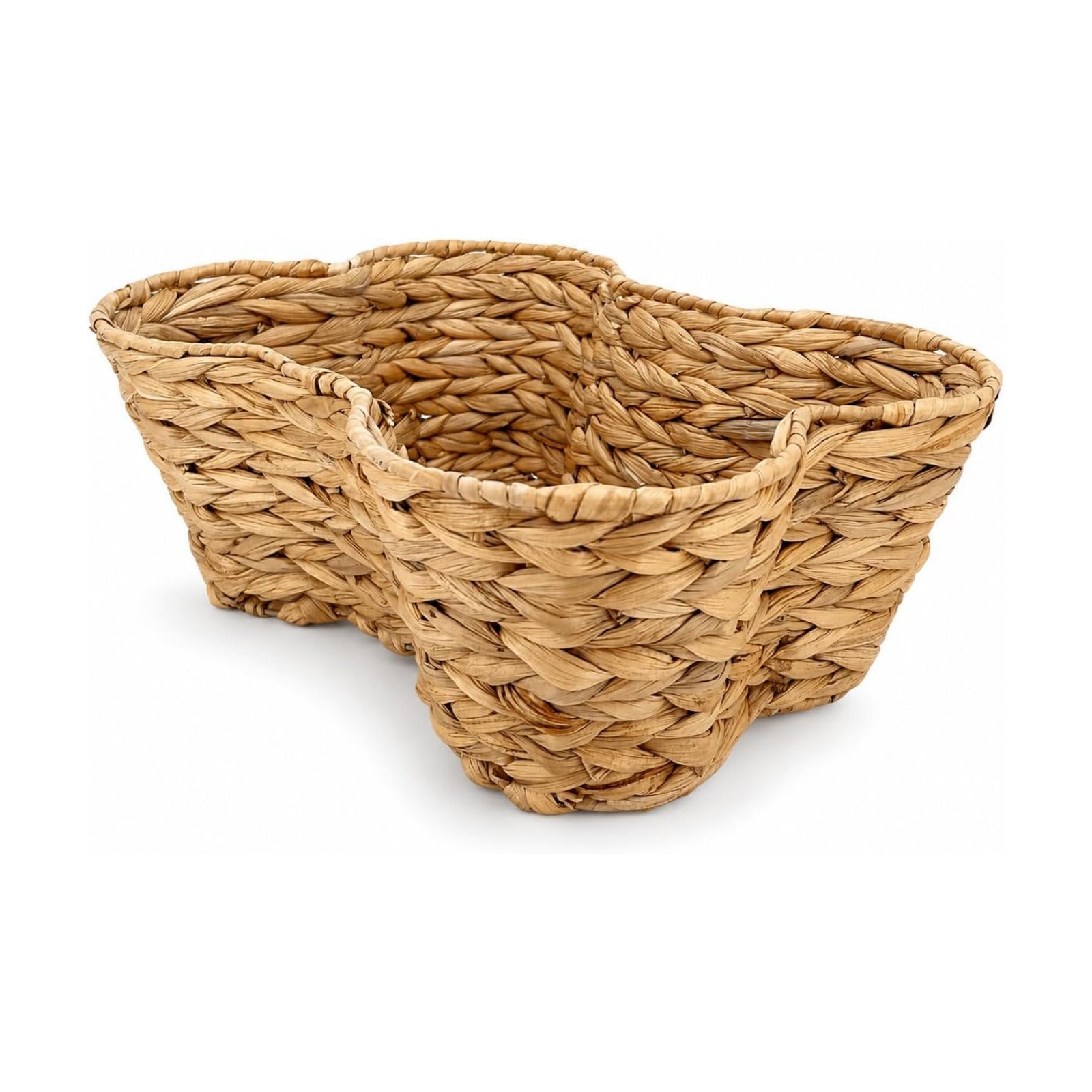 Wicker Pet Toy Bin Organizer / 17 x 13 / Regular