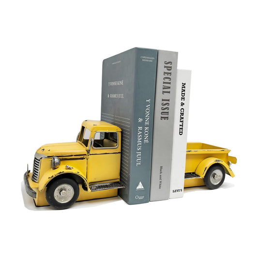 Decorative Book Ends Vintage Bookends / Vintage Yellow