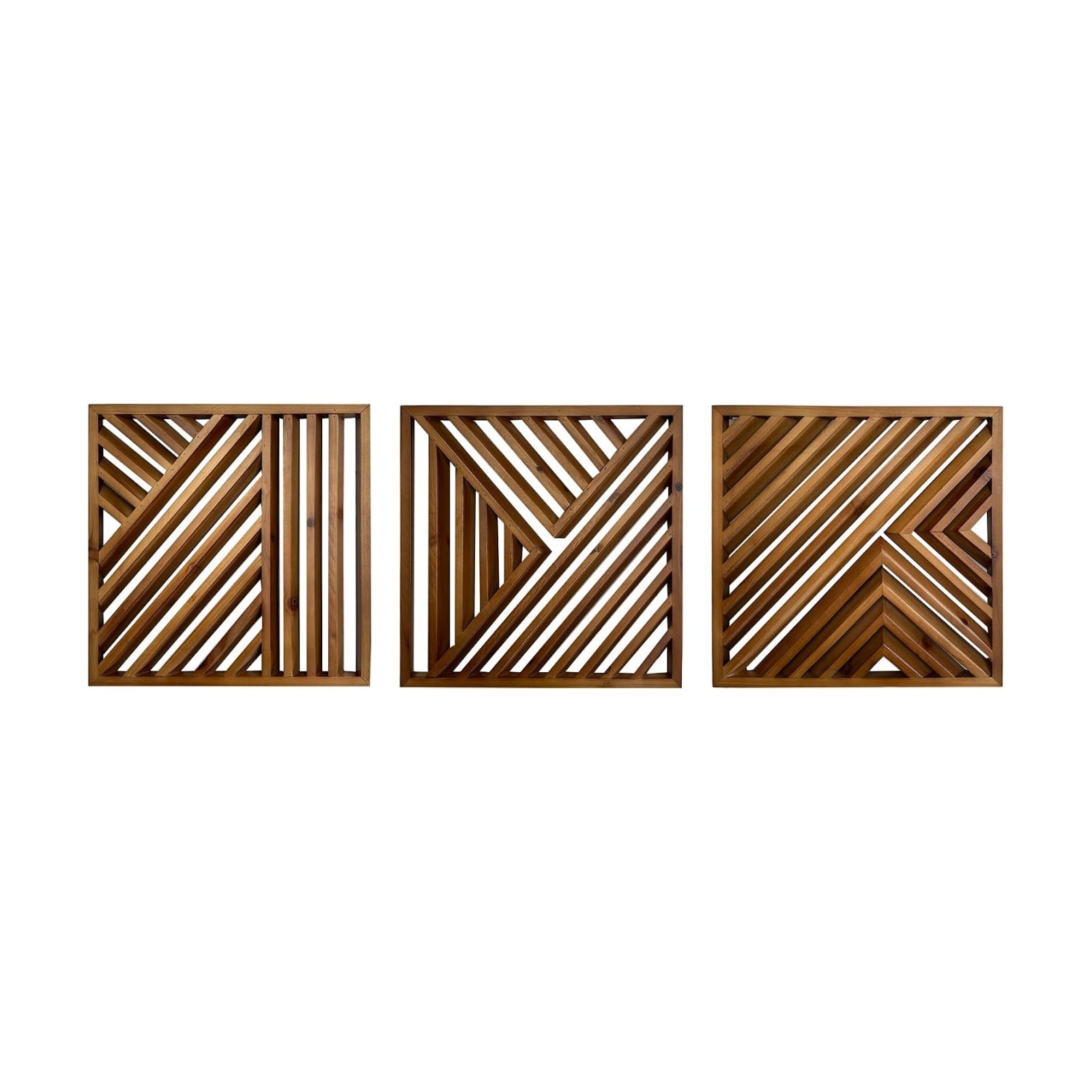Wood Wall Art decorate / Set of 3