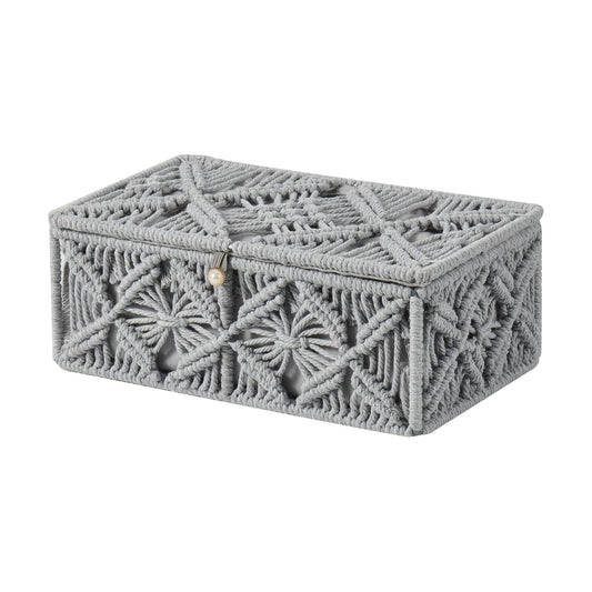 Decorative Boho Storage Baskets / Small / Gray