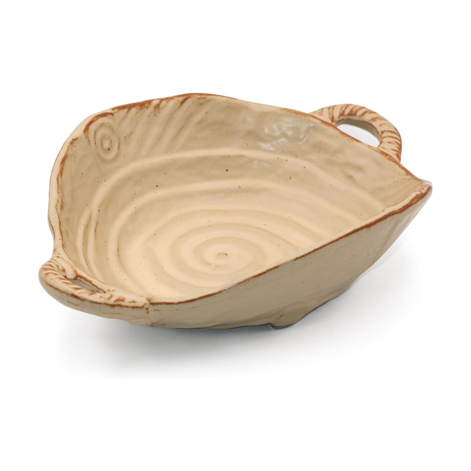 Free-Form Edge Small Ceramic Bowl