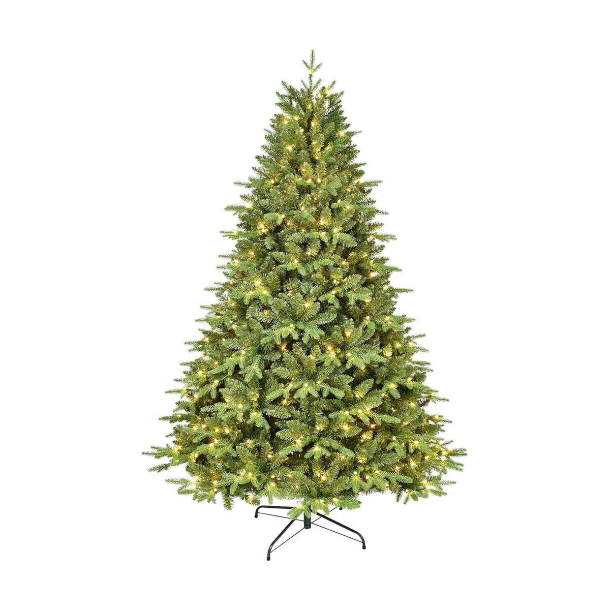 Treepool 9FT Prelit Artificial Christmas Tree, 4222 PE/PVC Tips, 800 Lights