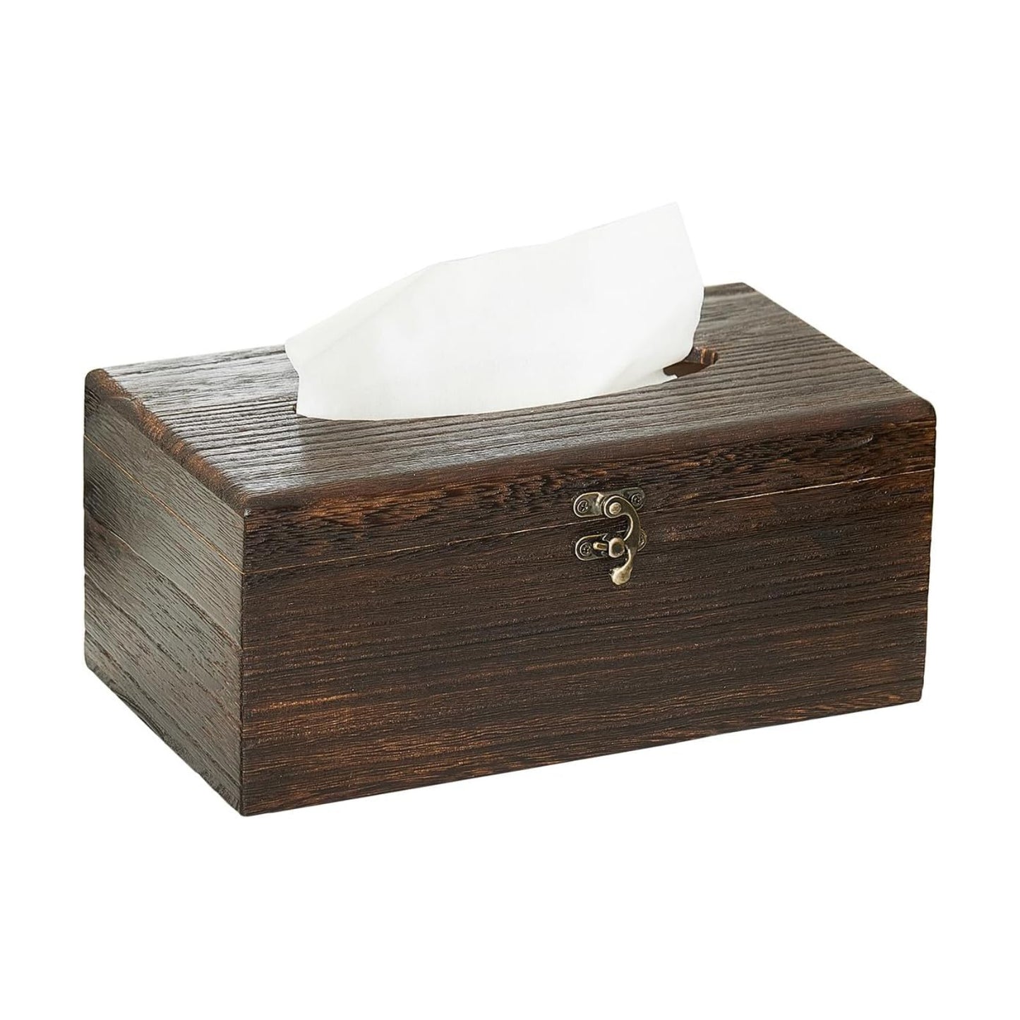 Decorative Wooden Tissue Box Cover / Rectangular