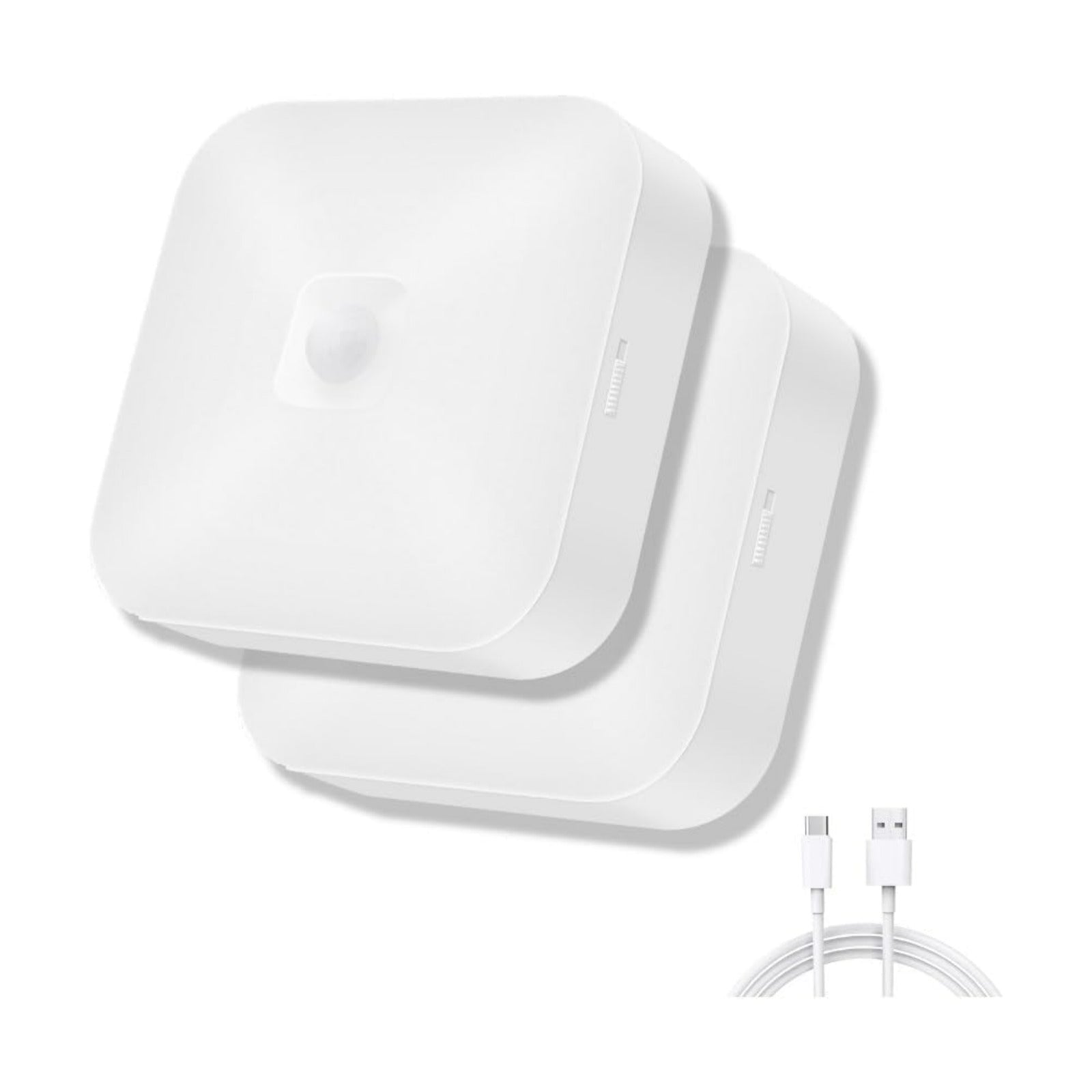 Rechargeable Motion Sensor Closet Light, 500LM Wireless Ceiling Light 2Pack | 5000K Cool White, Battery Operated