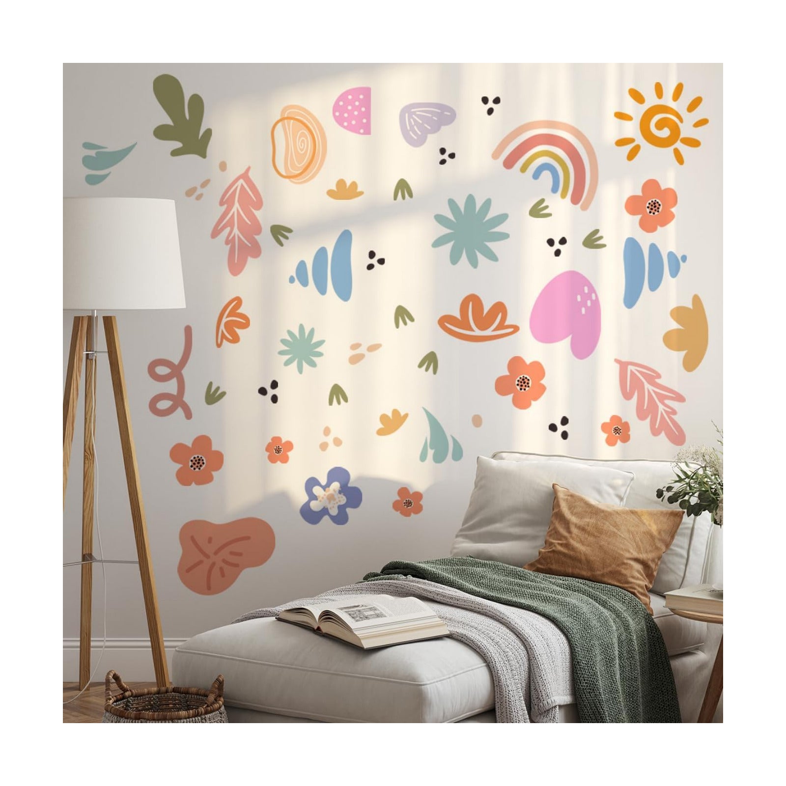 Modern Wall Art Wall Decals / Irregular Wall Stickers-3