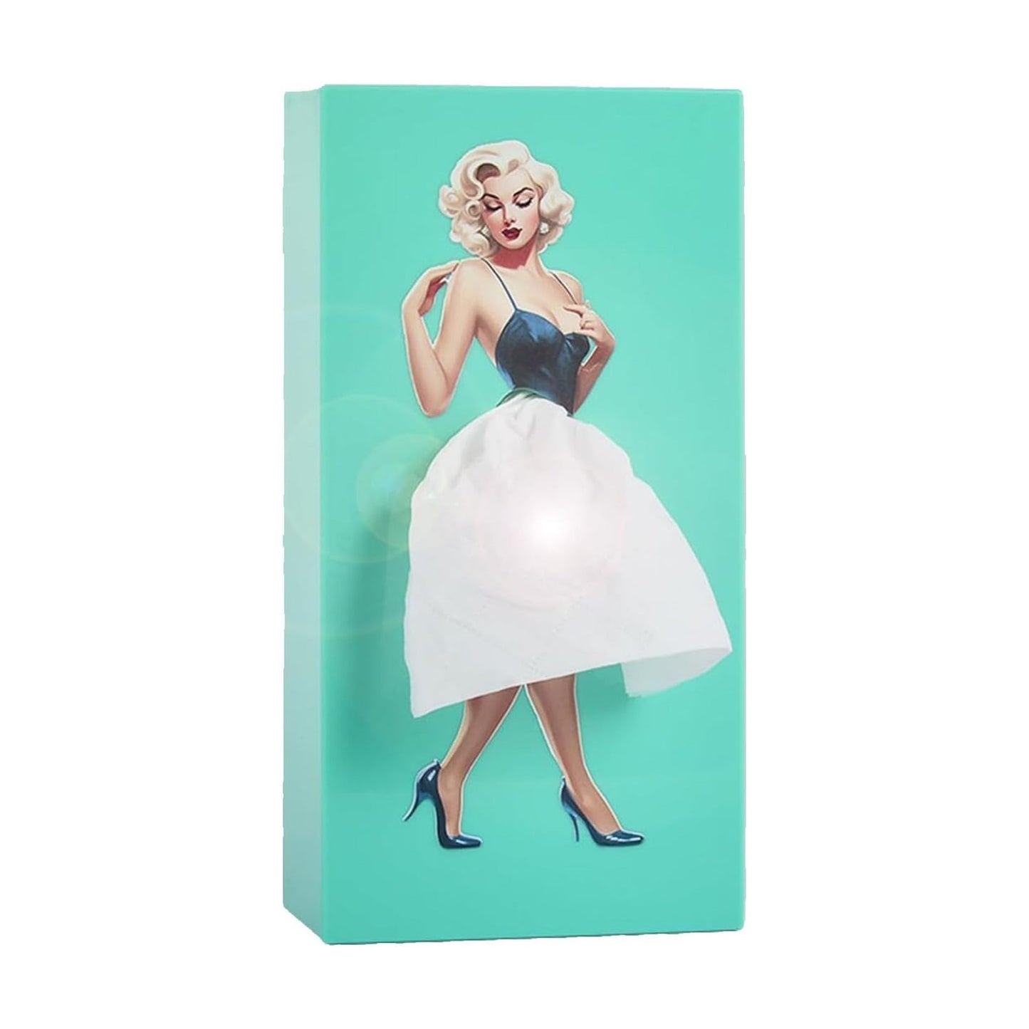 Lady Skirt Tissue Box Cover