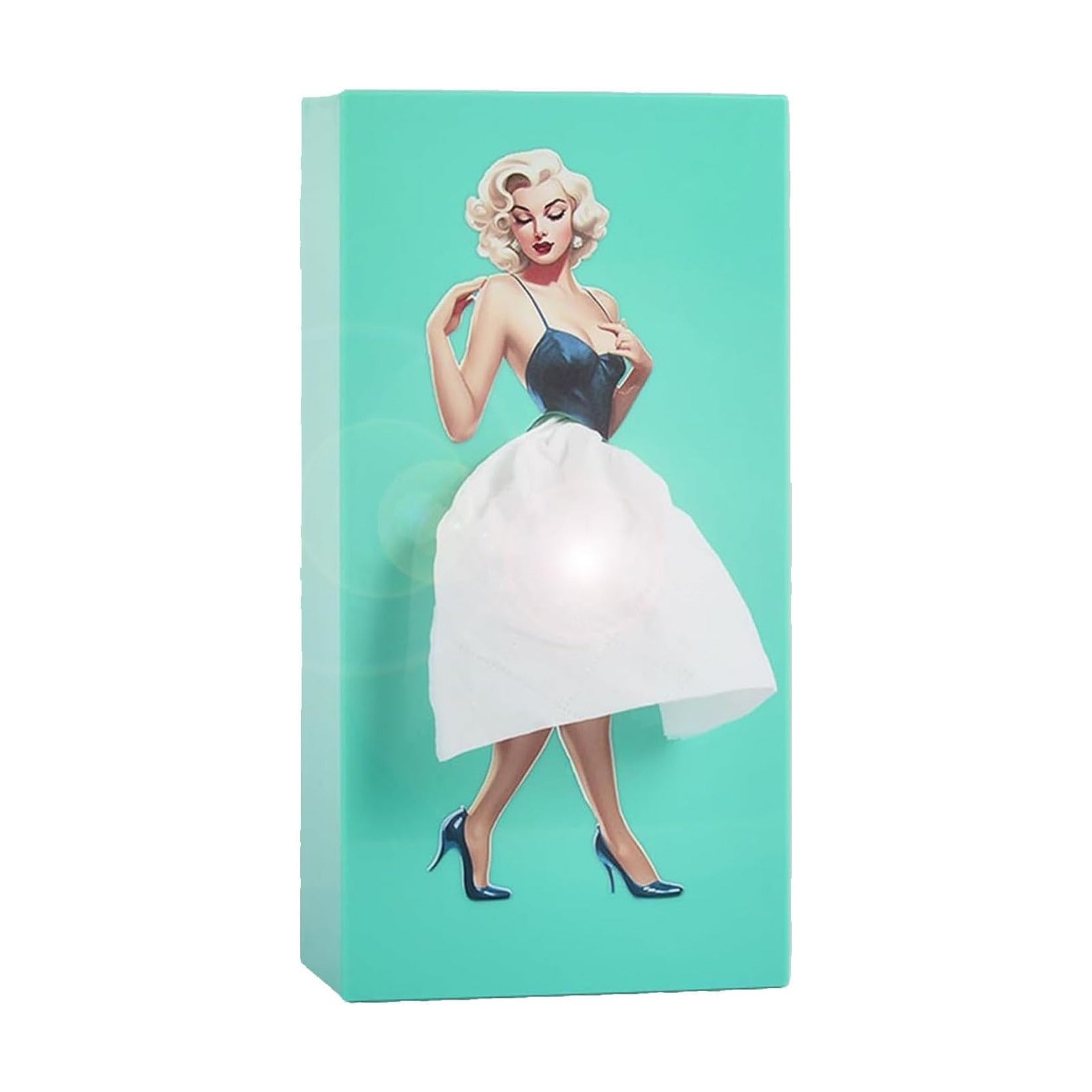 Lady Skirt Tissue Box Cover