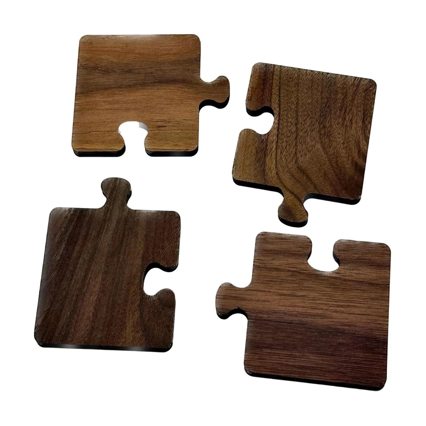 Wood Coasters Table Walnut Coaster Wooden Coaster Set / Set of 4