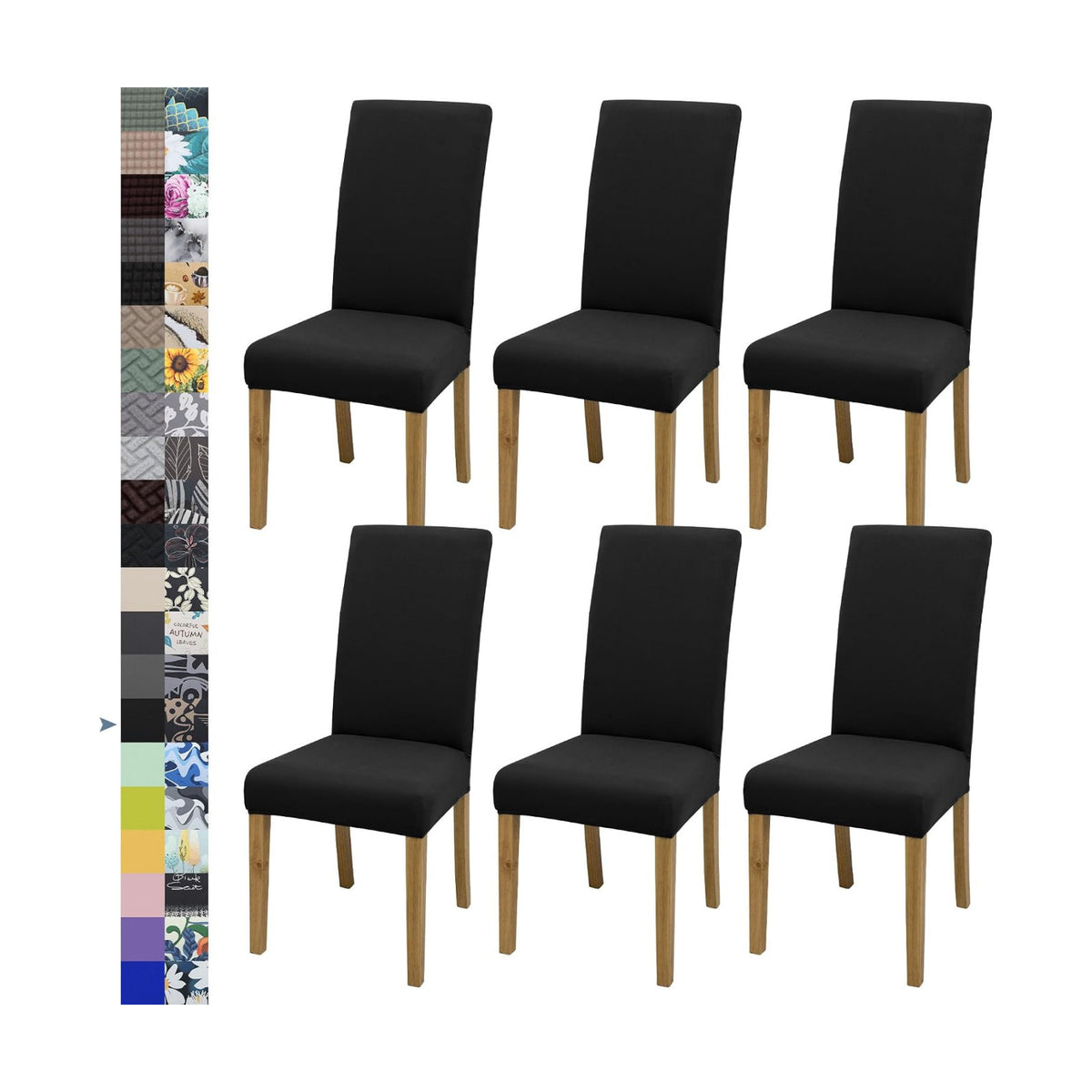 Dining Chair Covers, Stretch Seat Covers, Washable Furniture Protector