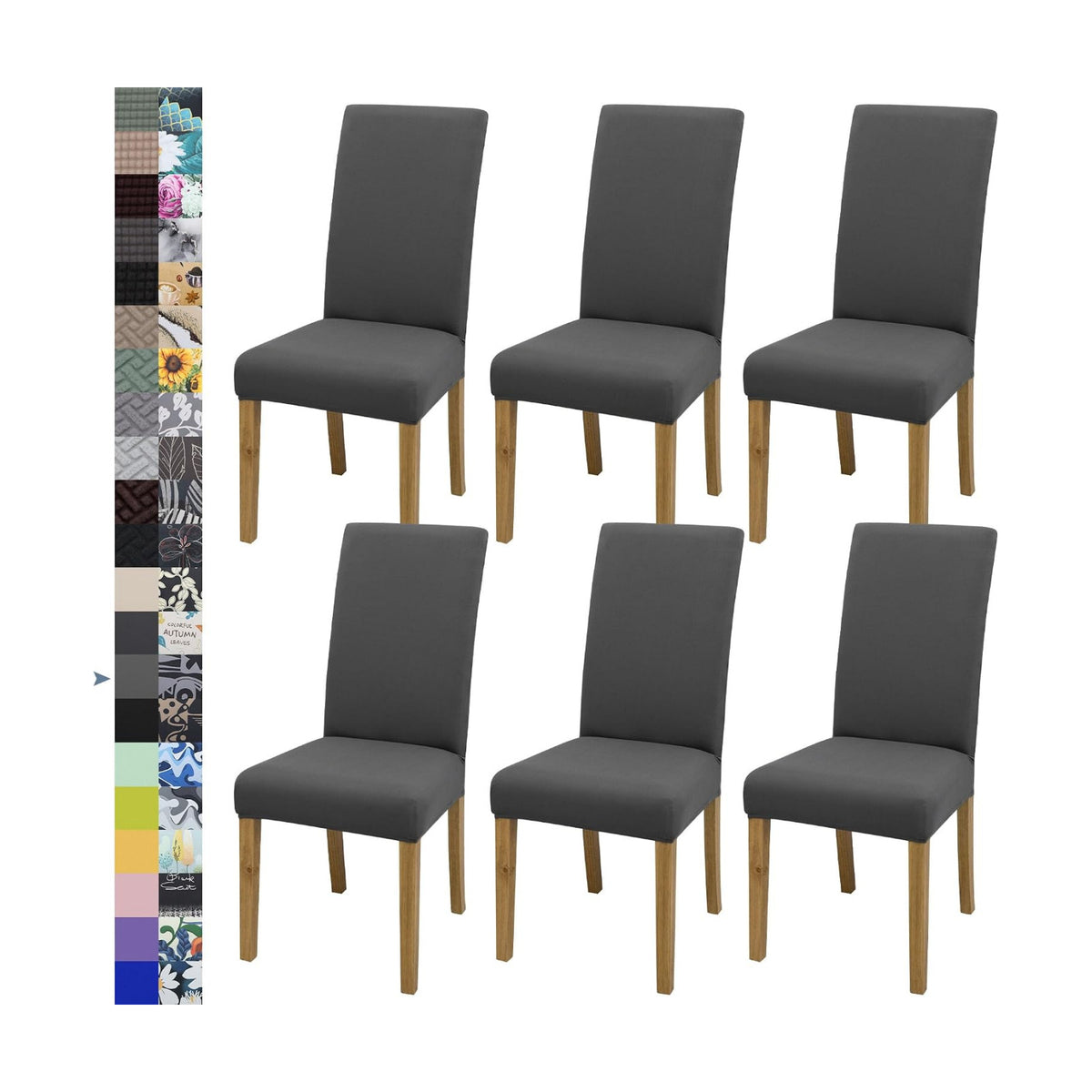 Dining Chair Covers, Stretch Seat Covers, Washable Furniture Protector