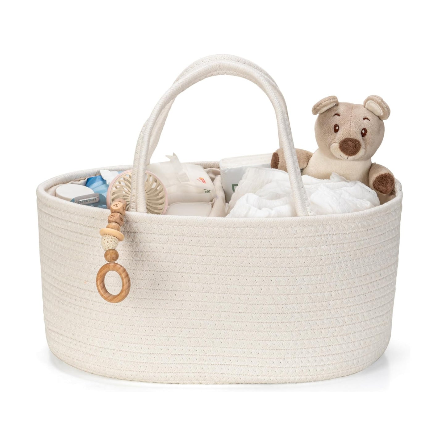 Baby Storage Basket / Off White / Small