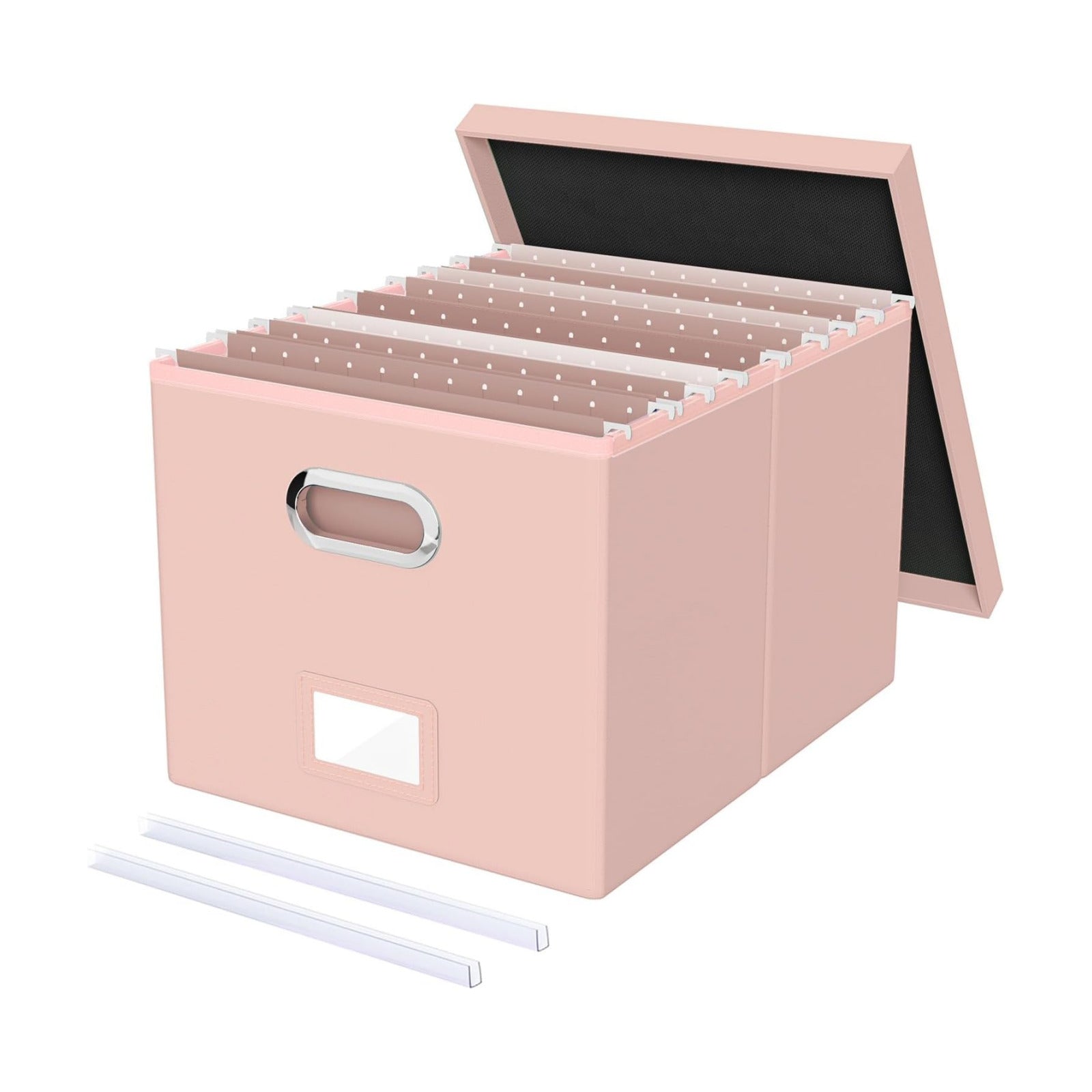 File Organizer Box / Cream-pink