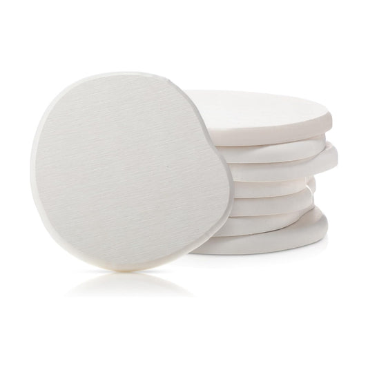 Modern Stone Design / White / Set of 8