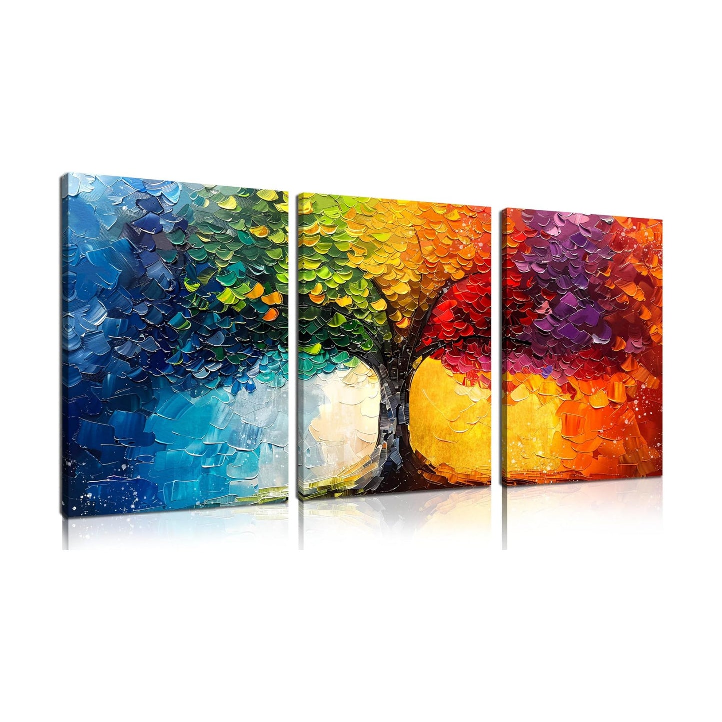 Modern Wall Decor / 16L" x 12W / Colorful 3