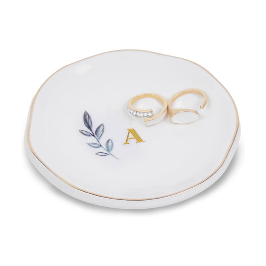 Initial Jewelry Tray for Rings / A