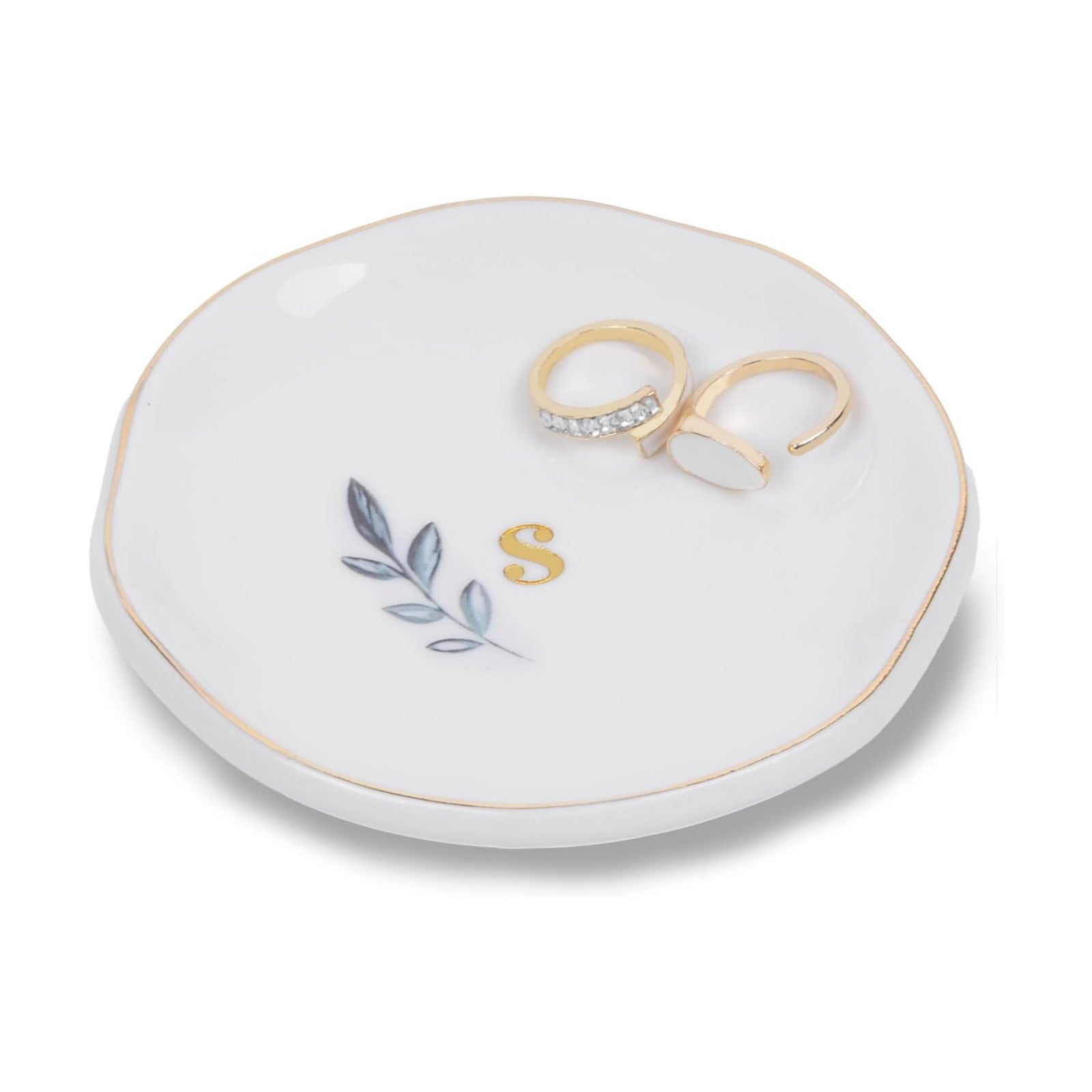 Initial Jewelry Tray for Rings / S