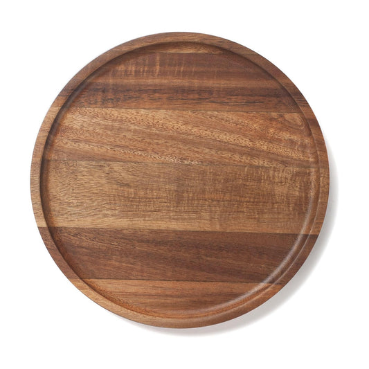 Round Wood Tray / 9.8