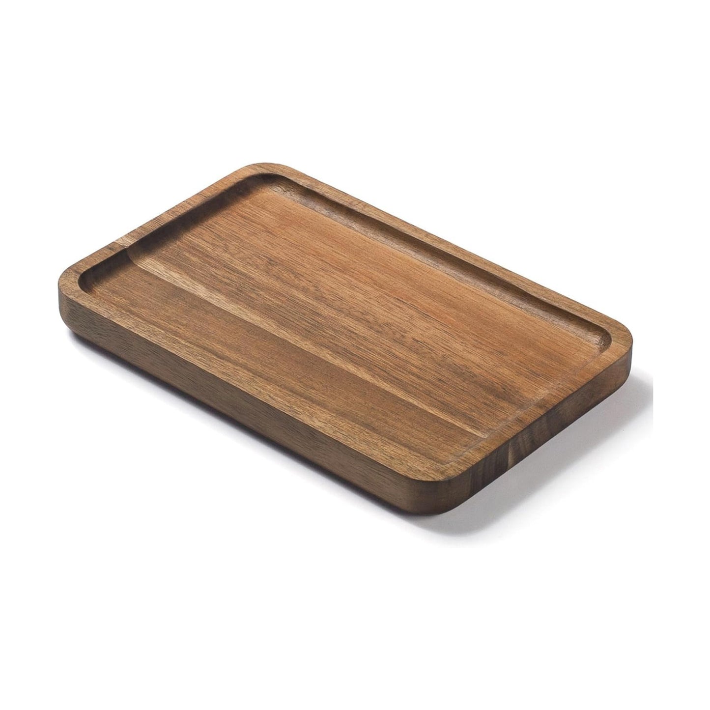 Wood Bathroom Tray for Organizing and Home Decor / 7.9 x 5.1 x 0.8