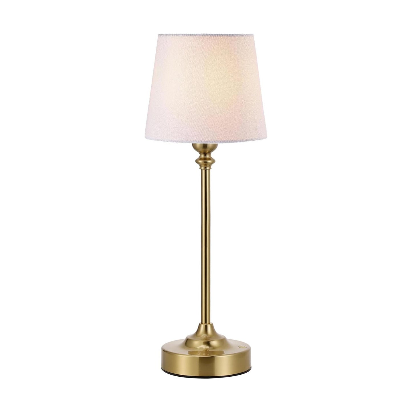 Kakanuo Gold Cordless Table Lamp with Rechargeable Battery, 1 Pack | Touch Stepless Dimming with Memory, 4000mAh