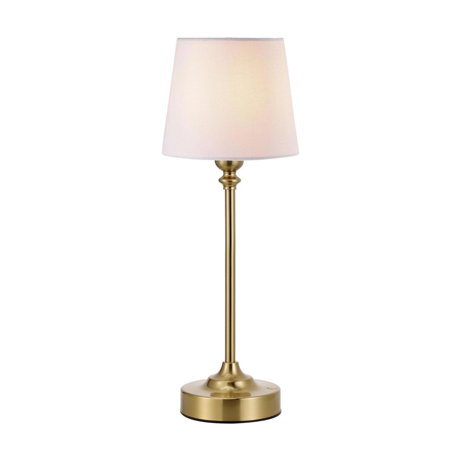 Kakanuo Gold Cordless Table Lamp with Rechargeable Battery, 1 Pack | Touch Stepless Dimming with Memory, 4000mAh