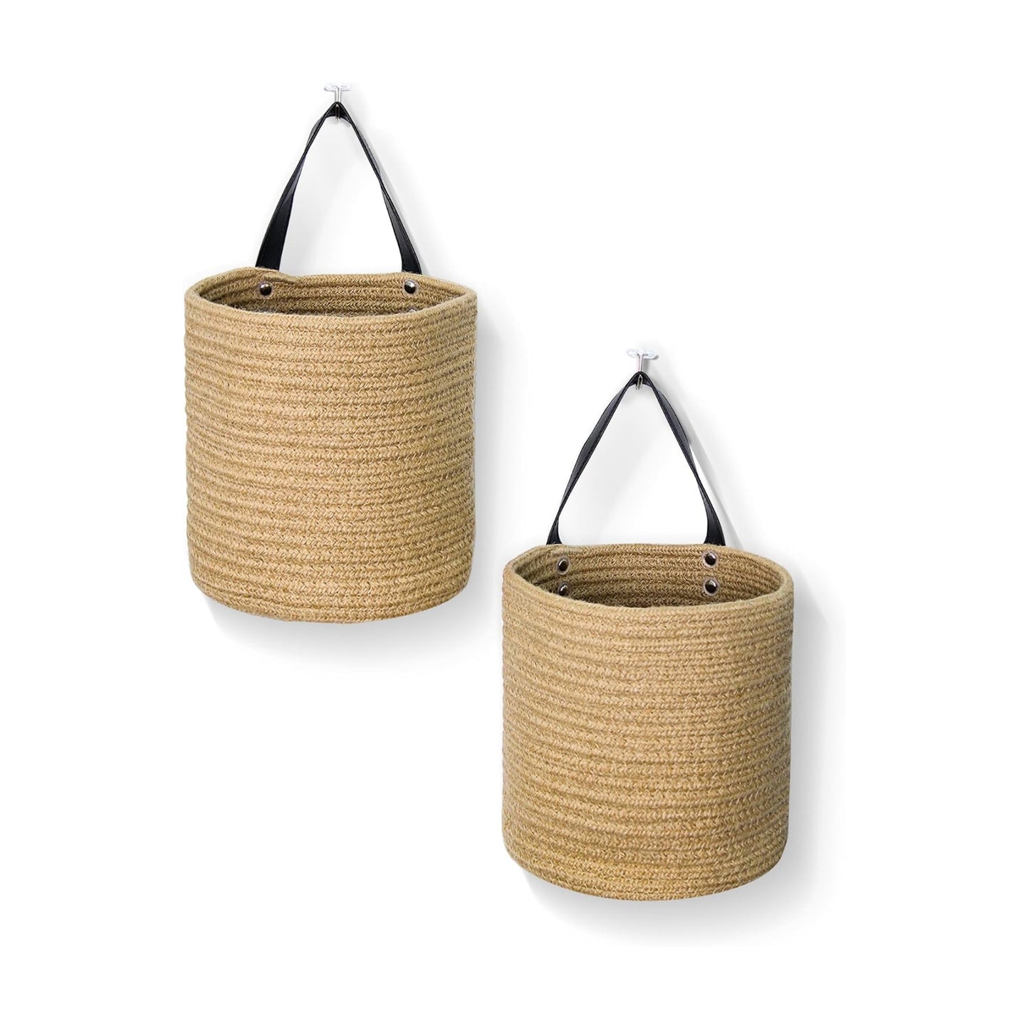 Hanging Basket / Indoor Hanging Plant / Jute / Set of 2