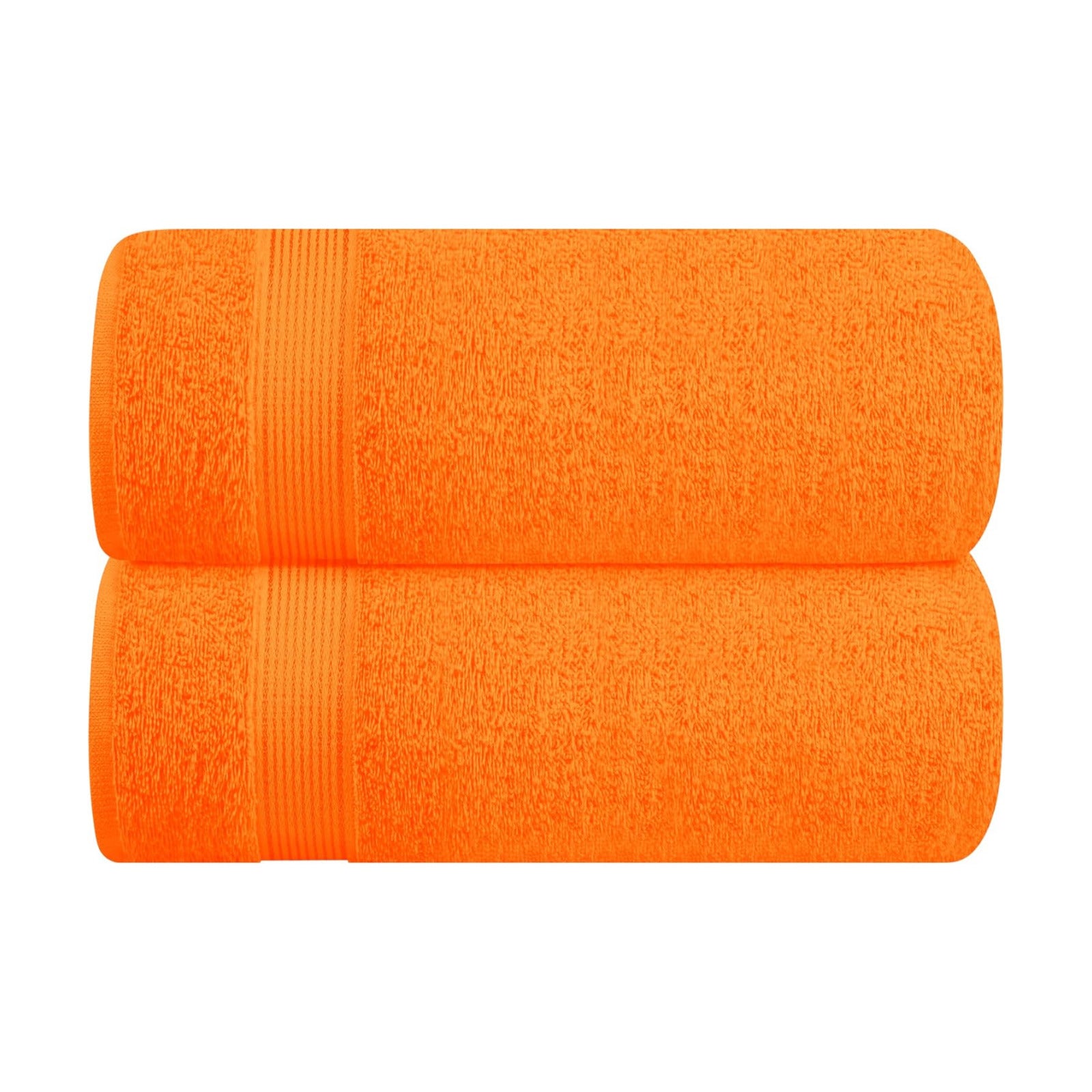 Cotton 2 Pack Oversized Bath Sheet 35x70, Large Bath Sheet, Ultra Soft, Absorbent, Compact, Eco-Friendly, Recyclable