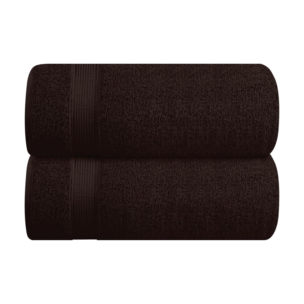 Cotton 2 Pack Oversized Bath Sheet 35x70, Large Bath Sheet, Ultra Soft, Absorbent, Compact, Eco-Friendly, Recyclable