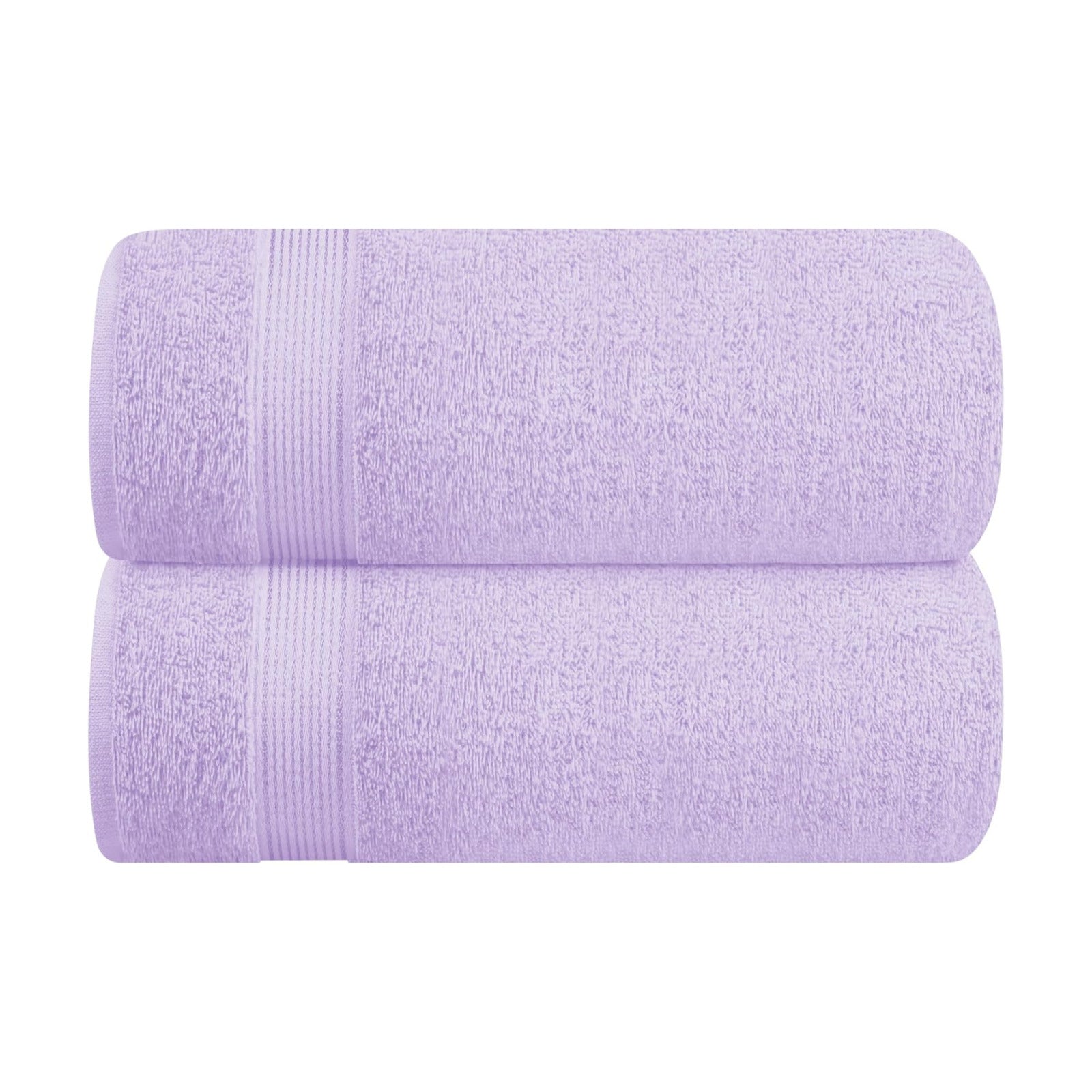 Cotton 2 Pack Oversized Bath Sheet 35x70, Large Bath Sheet, Ultra Soft, Absorbent, Compact, Eco-Friendly, Recyclable