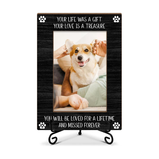Wooden Frame / Stand / Pet Memorial / 4 x 6