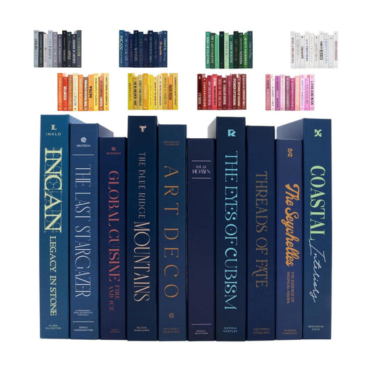 10 Book Set / Blue / 10 Books