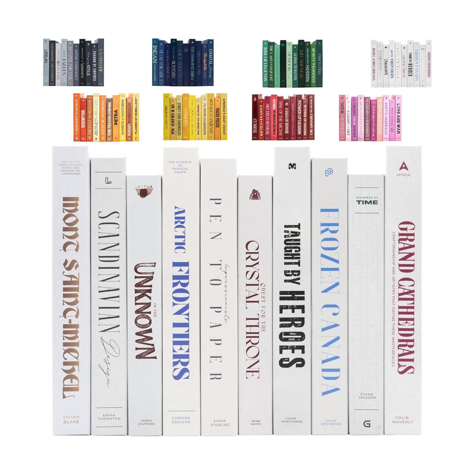 10 Book Set / White / 10 Books