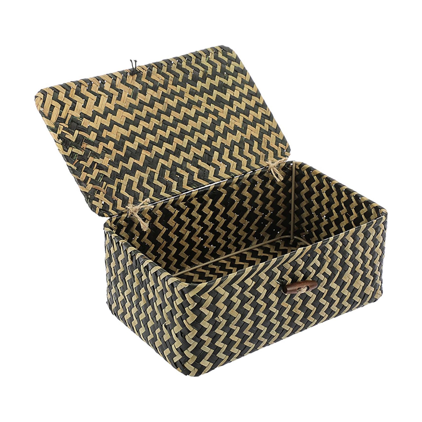 Seagrass Storage Baskets / Small / Black