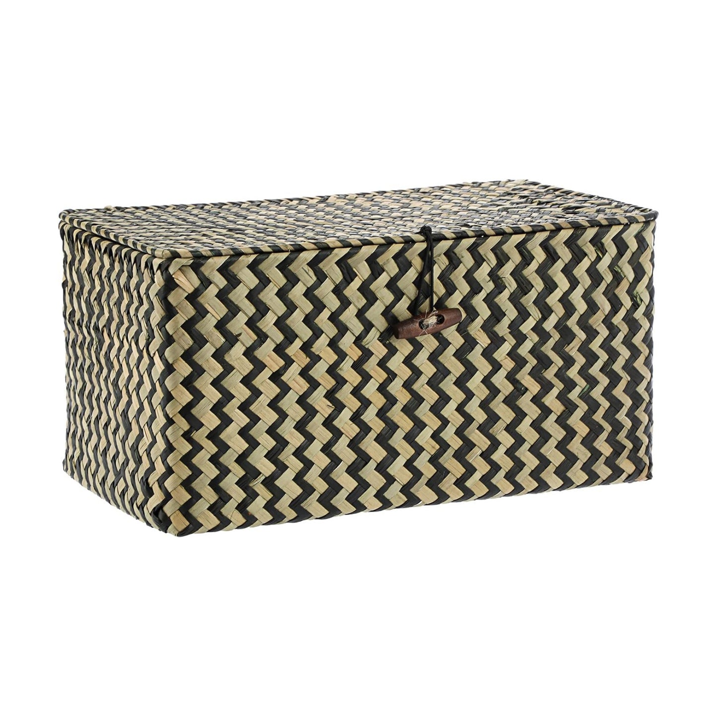 Wicker Shelf Baskets / Medium / Black