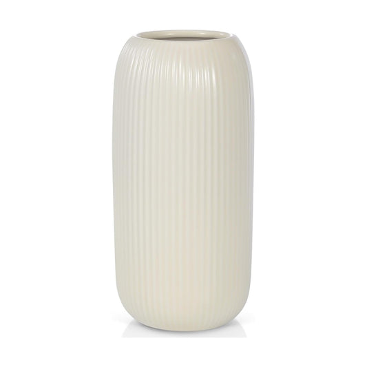 Ceramic Vase for Flowers / Beige