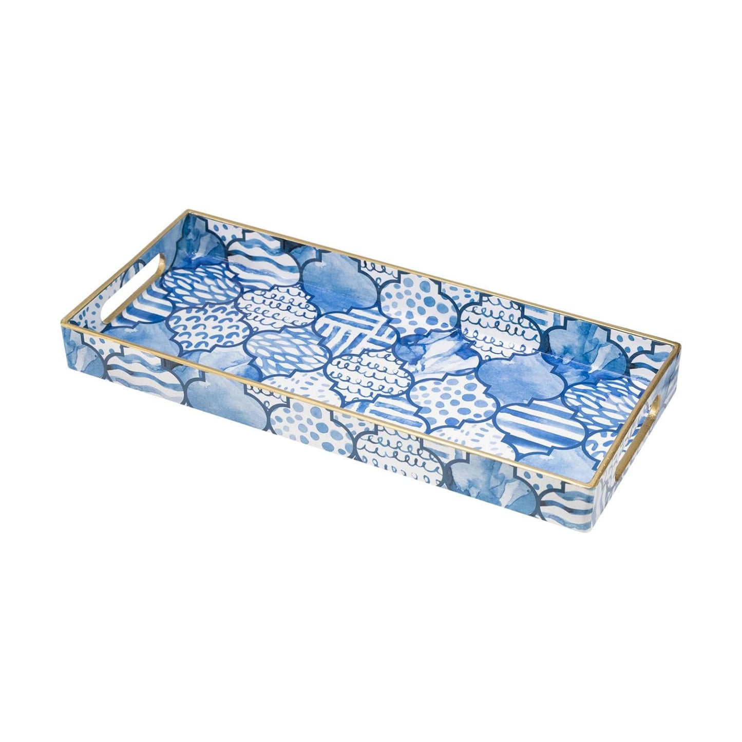 Decorative Trays / Plastic Vanity Tray / Bohemian-1