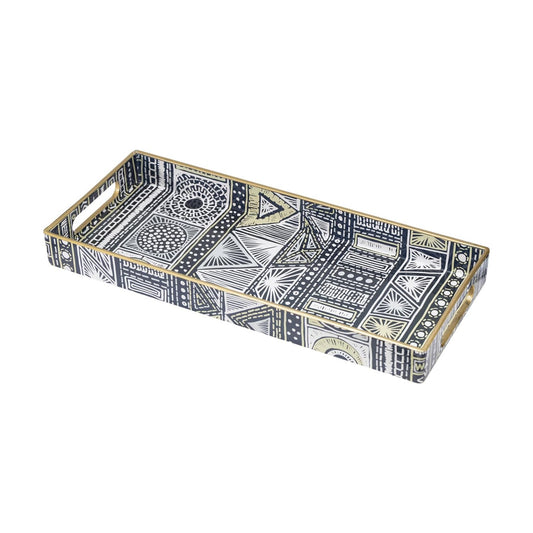 Plastic Vanity Tray / Bohemian-4