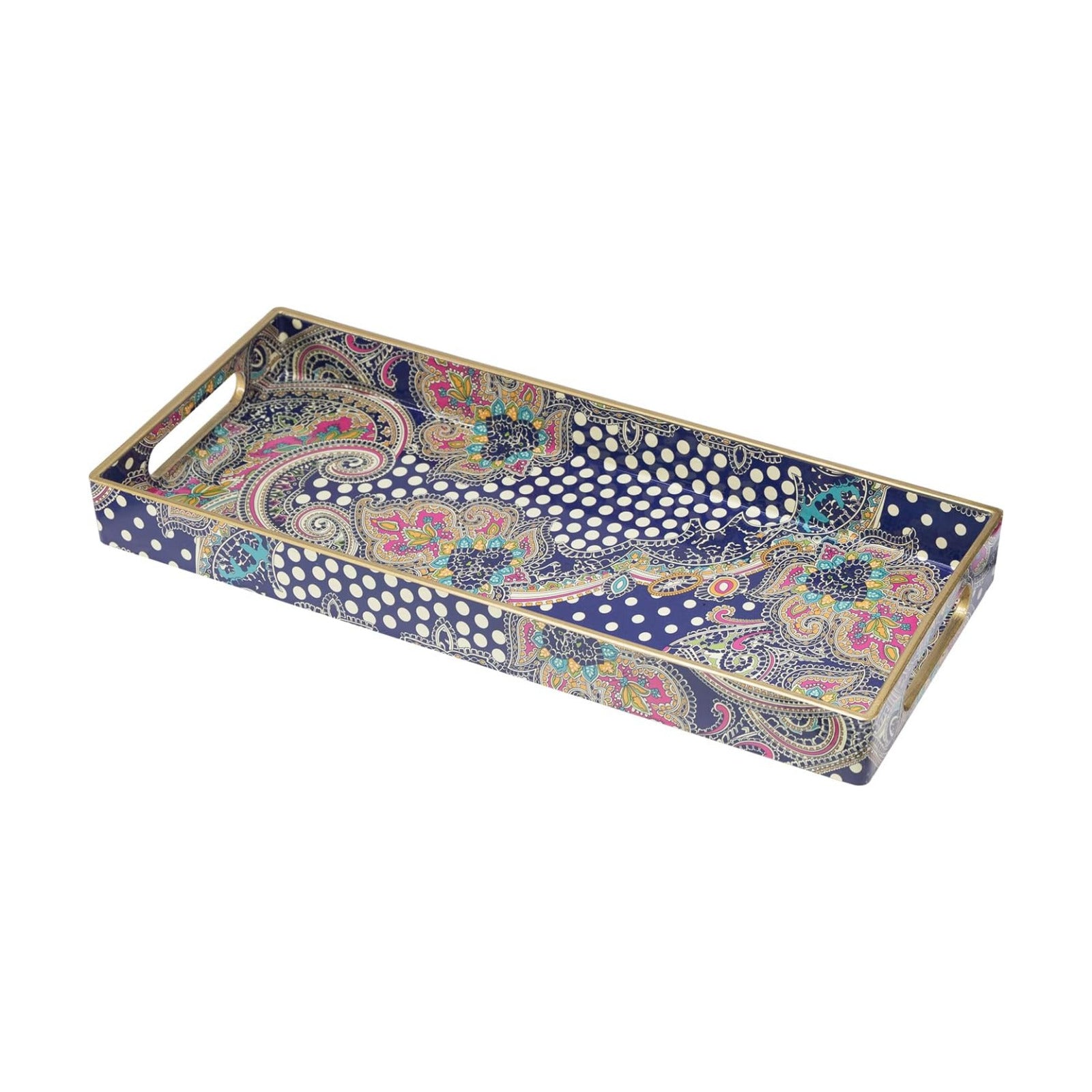 Decorative Trays / Plastic Vanity Tray / Bohemian-2