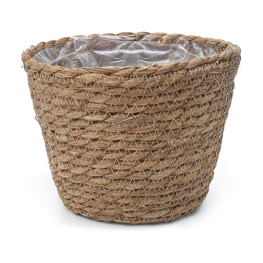 Hand Woven Wicker Cover Storage / 7.1 x 5.9