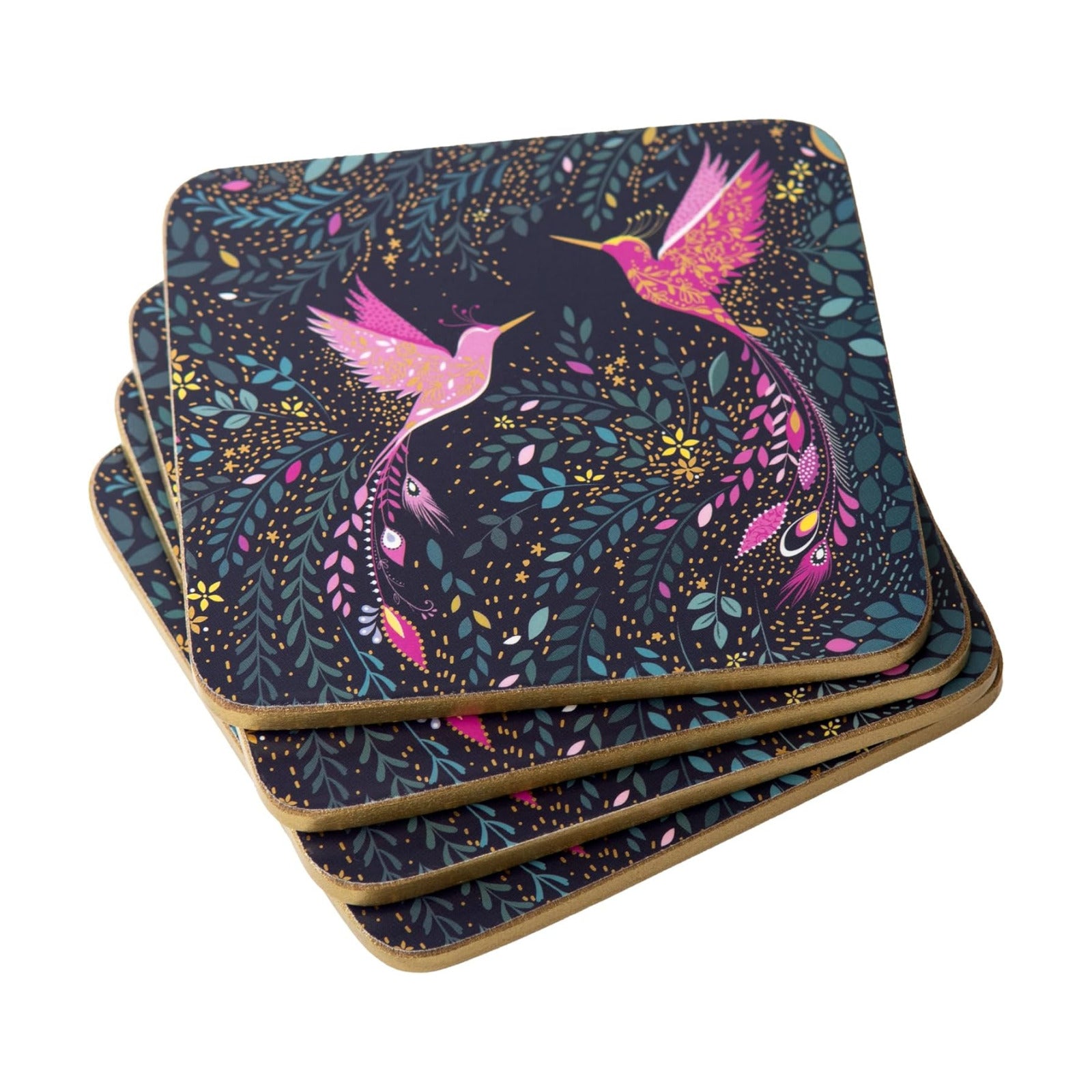 Decorative Drink Coasters / Set of 4