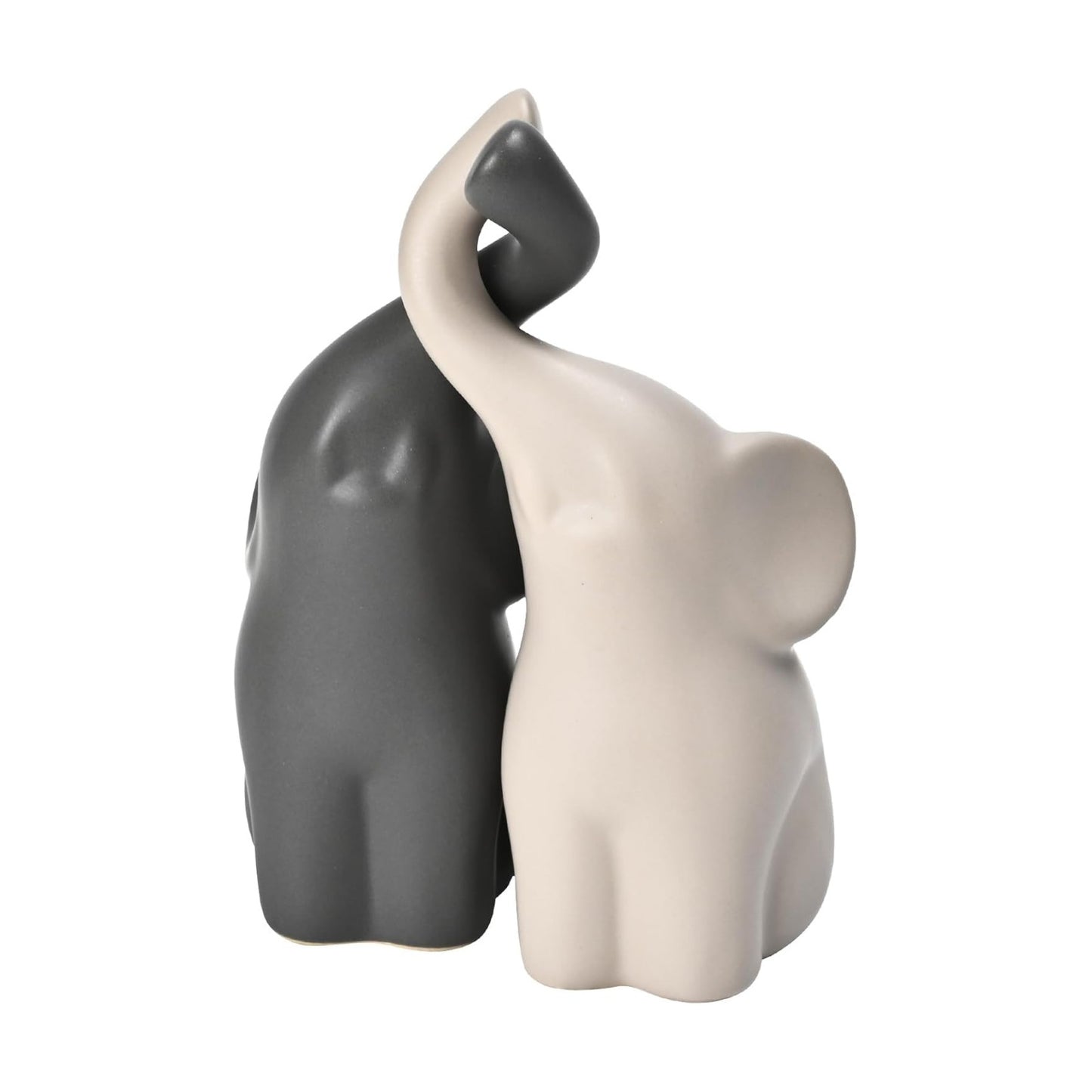 Elephant Statues Home Decor Small Figurines Home Ceramic Decor Sisterhood Elephant Ornament