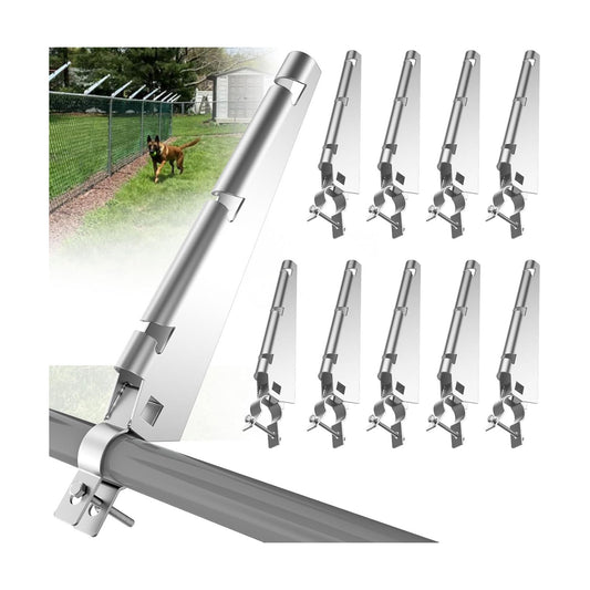 Galvanized Steel Fence Height Extender / 1-3/8 / Set of 10